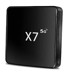 Universal X7 TV Box 1GB8GB Quad Core Double bande 2,4g / 5g Player médiatique WiFi Eu Plug