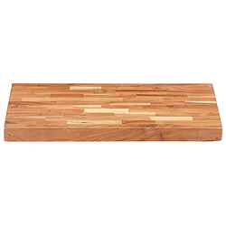 vidaXL Planche à découper 50x35x4 cm Bois d'acacia massif