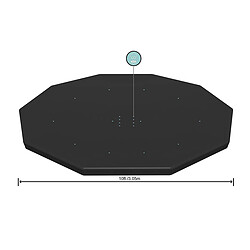 Avis Bâche de protection 4 saisons pour piscine tubulaire Steel Pro ronde Ø 3,05 m - Bestway