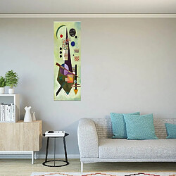 EPIKASA Impression sur Toile Kandinsky Sons Contrastés, Multicouleur, Polyester, 50x3x70 cm