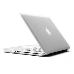 Wewoo Housse Étui blanc pour MacBook Pro 13.3 pouces 4 en 1 Coque de protection en plastique dur givré avec protecteur d'écran et protège-clavier bouchons anti-poussière