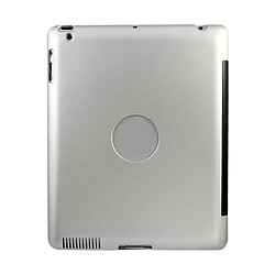 Wewoo P2095 pour iPad 4/3/2 version ordinateur portable en alliage d'aluminium Bluetooth clavier housse de protection argent