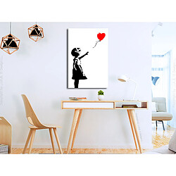 Artgeist Tableau - Little Girl with a Balloon (1 Part) Vertical [20x30]