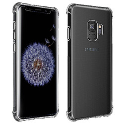 Avizar Pack Protection Samsung Galaxy S9 Coque Souple + Film Verre Trempé Transparent