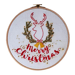 Noël Kits Point De Croix Pour Débutant Broderie De Noël Home Decor Cadeau 7