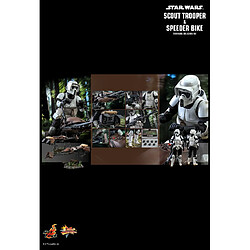 Hot Toys MMS612 - Star Wars : Return Of The Jedi - Scout Trooper & Speeder Biker