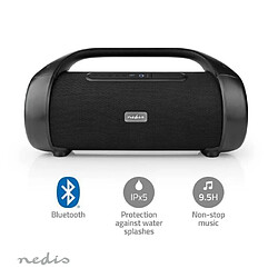 Avis NEDIS Enceinte Bluetooth amplifiée sono mobile 120W MEGA BASS USB +USB-C IPX5 LED RGB -TWS AUX 6.35mm- ETANCHE SUR BATTERIE