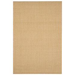 vidaXL Tapis Sisal naturel 100x150 cm