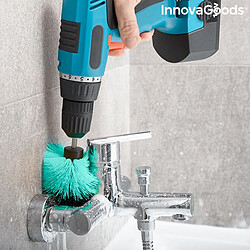 Ensemble de Brosses de Nettoyage pour Perceuse Cyclean InnovaGoods 3 Pièces