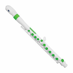 N220JFGN jFlute White/Green Nuvo