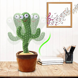 Universal Jouet cactus danse électronique shake dance jouet avec la peluche dong | figurines et miniatures