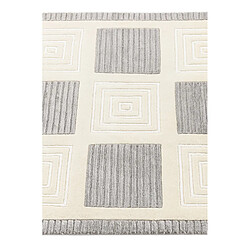 Vidal Tapis de couloir en laine 203x79 beige Darya pas cher