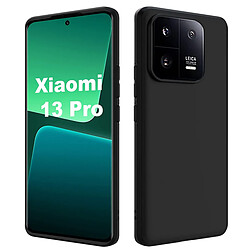 Htdmobiles Coque pour Xiaomi 13 Pro 5G - housse etui silicone gel fine + film ecran - NOIR