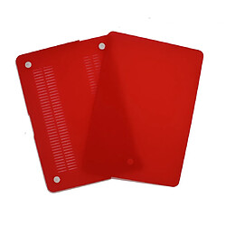 Coque Silicone MacBook Air 13" A1466 Rouge - Reconditionné