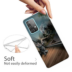 Coque en TPU antichoc chat et tigre pour votre Samsung Galaxy A53 5G