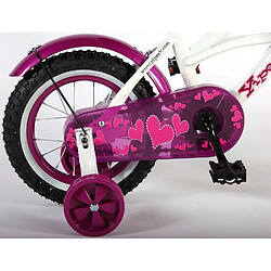 Avis Volare Vélo enfant Heart Cruiser 12 pouces blanc violet