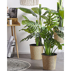 Beliani Plante artificielle MONSTERA PLANT 113 cm