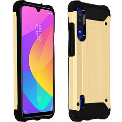 Avizar Coque Xiaomi Mi A3 Protection Bi-matière Antichutes (1,80m) doré