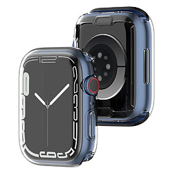 Coque en TPU électroplaqué, transparent pour votre Apple Watch Series 7 45mm