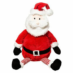 Peluche Enfant Père Noël Soir 35cm Rouge