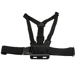 Wewoo Pour GoPro HERO3 + / noir 36925 Caméra Extrême Sport Avant Poitrine Élastique Ceinture Bandoulière Support de Mont