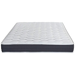 Ebac Matelas 160x200 Record - Ressorts ensachés - Hauteur 20 cm - Ferme pas cher