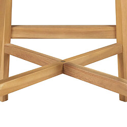 Avis vidaXL Tabourets de bar lot de 2 bois d'acacia solide