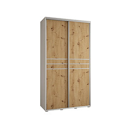 Abiks Meble Armoire Davos 10 À Portes Coulissantes 235,2/130/45 2 Portes