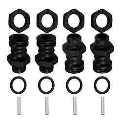 Acheter Extension De Conversion D'adaptateur De Moyeu Hexagonal De Roue De 17 Mm à 23 Mm Noir