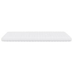 Acheter Maison Chic Matelas en mousse, Matelas doux blanc 140x200 cm 7 zones dureté 20 ILD -GKD36244