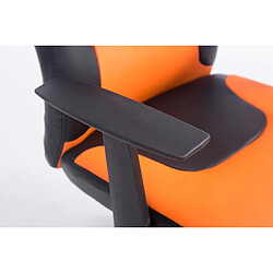 Acheter Decoshop26 Fauteuil chaise de bureau pour enfant en synthétique orange hauteur réglable BUR10186