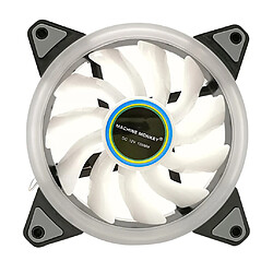 Ventilateur Hautes Performances Refroidissement D'ordinateur DC 12V 1200RPM CPU Cooling Fan RGB LED