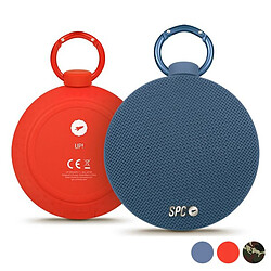 Totalcadeau Haut-parleur Bluetooth portables 5W Couleur - Bleu pas cher