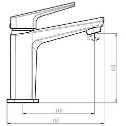 Acheter SCHÜTTE Mitigeur de lavabo RAVEN cuivre mat