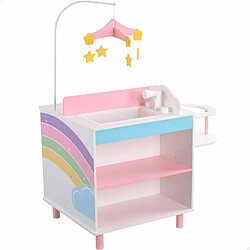 Avis Teamson Kids Table à langer pour poupées Teamson 4 Pièces 61 x 92,5 x 47,5 cm