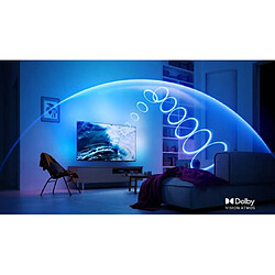 Philips TV LED 4K 108 cm 43PUS8909 - Ambilight 3 côtés pas cher