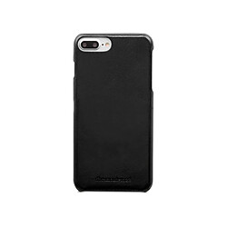 Alpexe Coque rigide en cuir noir Tune Dbramante1928 pour iPhone 6 Plus/7 Plus/8 Plus