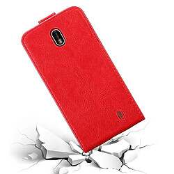 Cadorabo Coque Nokia 1 2018 Etui en Rouge pas cher