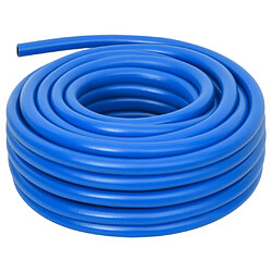 vidaXL Tuyau d'air bleu 0,7" 50 m PVC