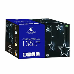 BigBuy Christmas Barrière lumineuse LED Multicouleur Etoiles