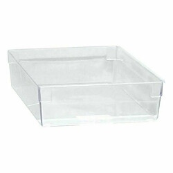 BigBuy Home Boîte Multiusage Modulaire Transparent 22,5 x 15,5 x 5,3 cm (12 Unités)