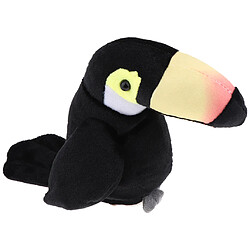 Peluche Peluche Bande Dessinée Parler Perroquet Parlant Jouet Enfants Enfants Cadeau Noir pas cher