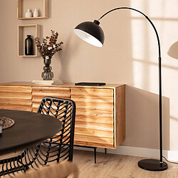 Ledkia Lampadaire Aluminium Maisie Noir