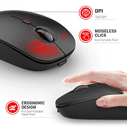 Avis Yonis Souris Sans Fil Rose 3 Modes 1200 DPI