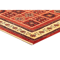 Avis Vidal Tapis de laine 157x113 rouge Kashkuli