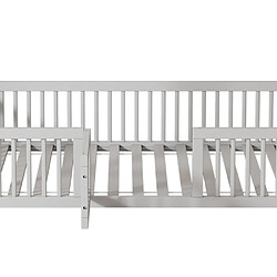 Acheter ComfortXL Lit Pour Enfant 90*200cm En Bois Massif, Lit Double, Lit Plat, Lit Maison, Blanc