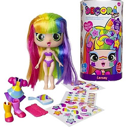 Poupée - LANSAY - 55101 - Decora Girlz - Minis Poupées Fashion a Personnaliser - Decora pas cher