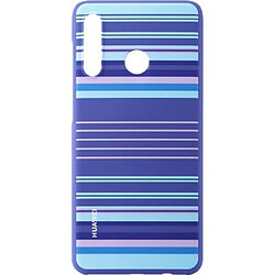 Huawei Coque pour Huawei P30 Lite Semi-rigide Bleu