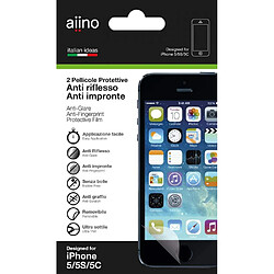 aiino - Film de Protection Antireflet pour iPhone 5/5S/5C - Transparent