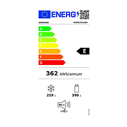 Réfrigérateur américain 91cm 649l no frost - RF59C701ES9 - SAMSUNG